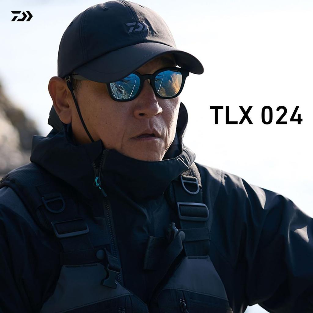 DAIWA Polarized Sunglasses TLX 024 TrueView Silver Blue Mirror (TALEX Lenses)