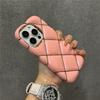 Роскошный чехол с 3D ромбовидной решеткой, мягкий силиконовый чехол для телефона для iPhone 14Plus 11 12 13 15 Pro Max, противоударный защитный чехол