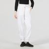 Puma Power Colorblock High-Waist Jogger Pants With Brand Logo Print Women Bottoms White 675572-02