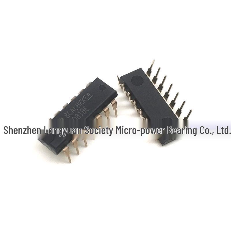 CD4081BE 2-Input AND Gate DIP-14, Original Through-Hole Logic IC, 4 Count.