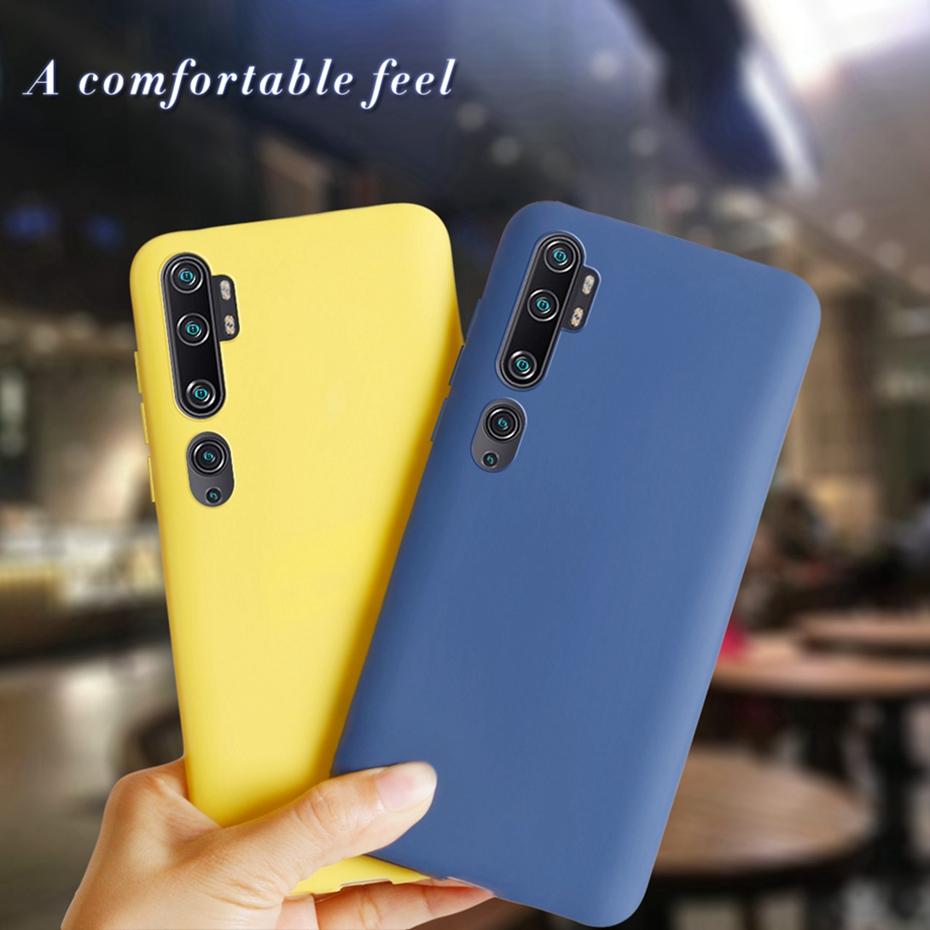 Чехол для Xiomi Xiaomi Mi Note 10 Чехол Mi CC9 Pro Защитный бампер Ударопрочный Мягкий силикон ТПУ Защитная задняя крышка Чехлы