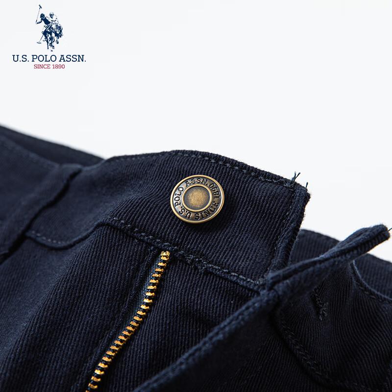 U.S. Polo Assn. Мужские повседневные джинсы свободного прямого кроя