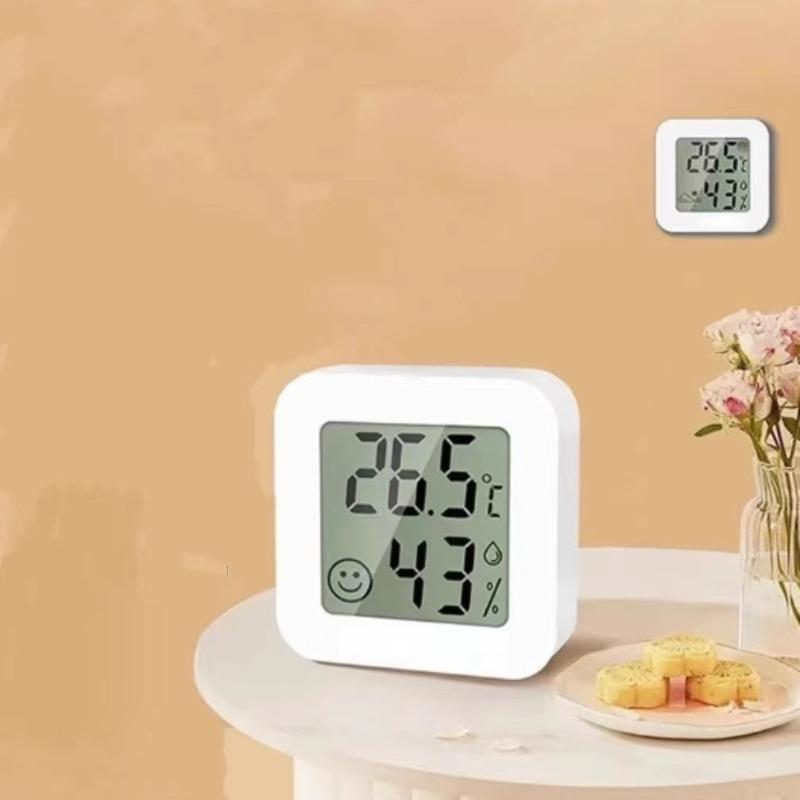Мини Электронный Цифровой Комнатный Гигрометр, Бытовой Прецизионный Термометр, Может Стоять Вертикально или Крепиться к Стене
