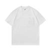 Mu Qiu Men's Wear | Trendy Embroidered Bamboo Texture Round Neck Loose T-shirt for Men