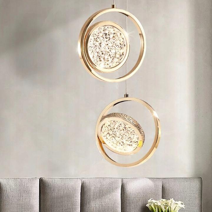 LED Pendant Lamp for Living Room Bedroom Gold