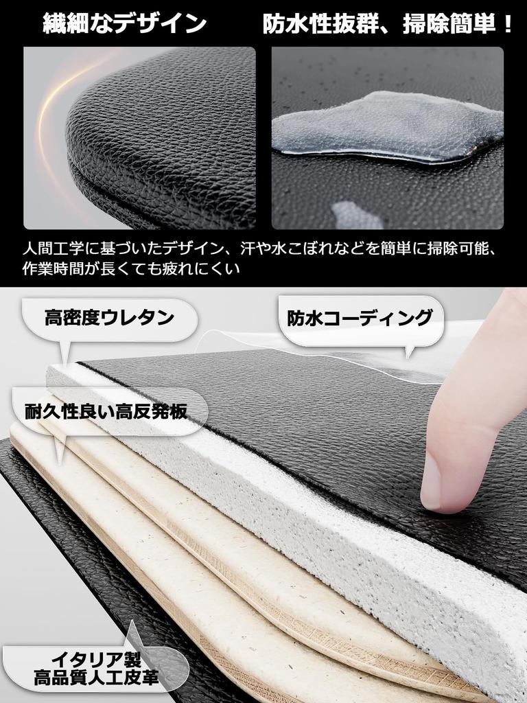 NODOCA Кожаный Наручный Столик Без Сверления Ручные и Офисные Принадлежности Подлокотник, Подставка, Подлокотник, Удлинитель, Эргономичный, Складной, Необходимый, Подставка, Подлокотник,