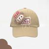 Cute Breathable Baseball Hat With Shelliemay Dolls Decor And Letter Embroidery Design For Women Sun Protection Summer Accessory