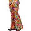 Smiffys Mens Rainbow Peace Costume Flared Trousers