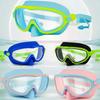Anti-fog Kids Diving Eyewear Large Frame Kids Swim Training Glasses Kids Water Racing Glasses  Pool