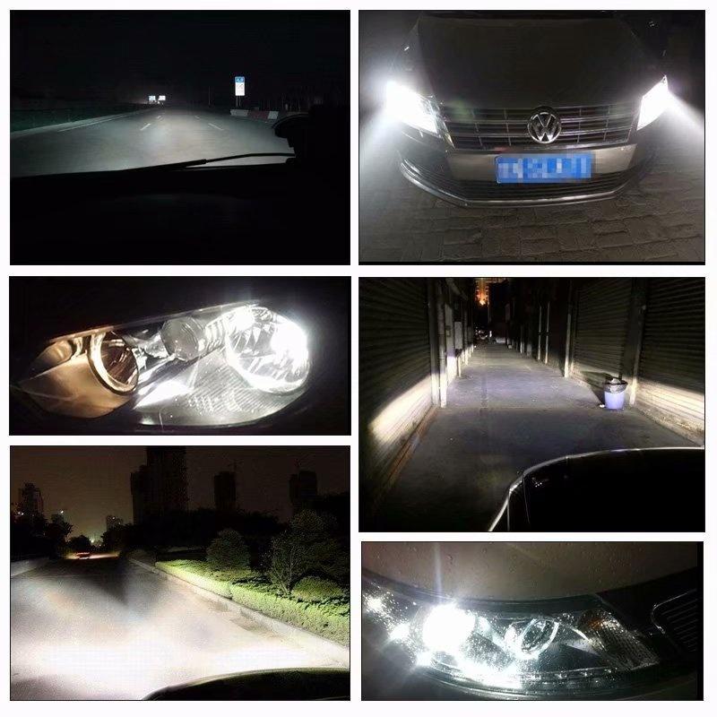 1шт H1 H3 светодиодные лампы супер яркие автомобильные фары противотуманные фары 6000K 12V авто лампа