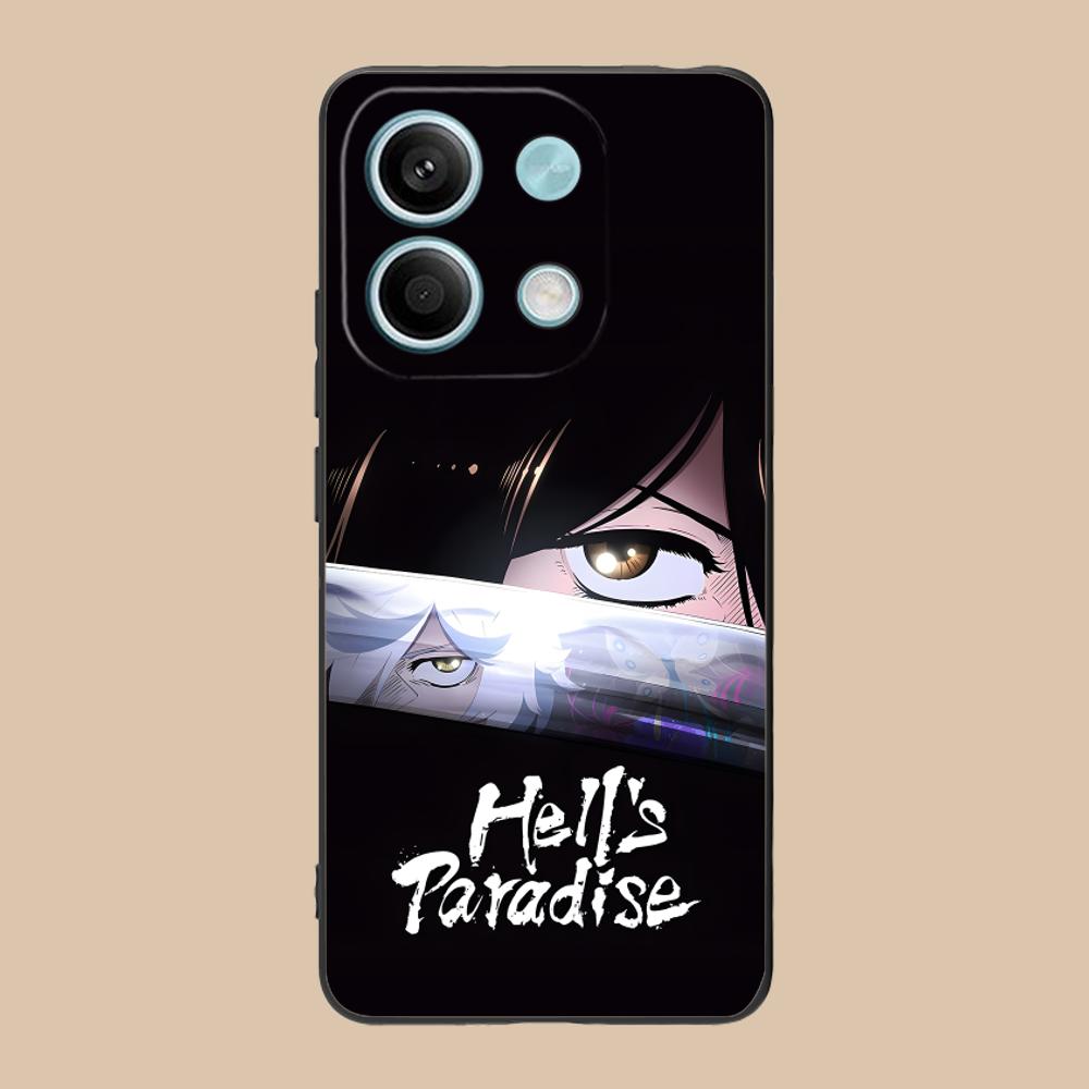 Чехол для телефона Hell's Paradise Sagiri для POCO F8 F7 F6 F5 F4 F3 F2 Pro GT C75 C71 C65 C61 C40 Pro Ultra Мягкий TPU Ударопрочный Чехол