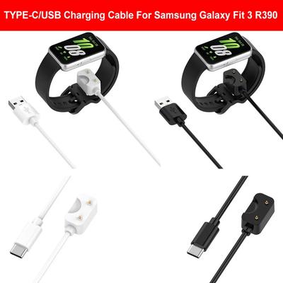 Кабель для зарядки USB/Type C Питание Док-станция для смарт-часов Адаптер для быстрой зарядки Для Samsung Galaxy Fit 3 R390 Аксессуары для смарт-часов