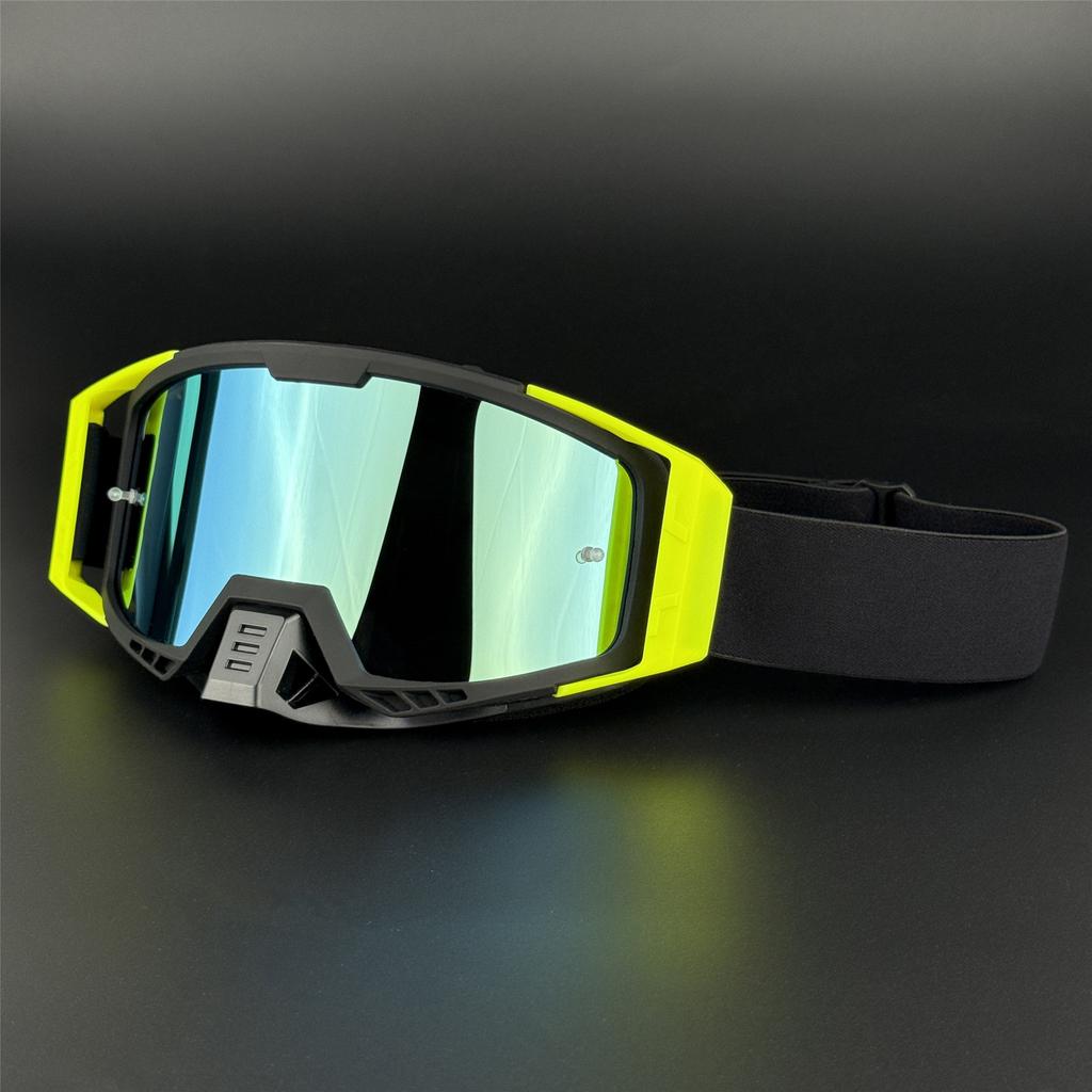 Off-road Motorcycle Goggles Windproof Dustproof UV-proof Goggles Helmet Universal Cycling Retro Locomotive Goggles