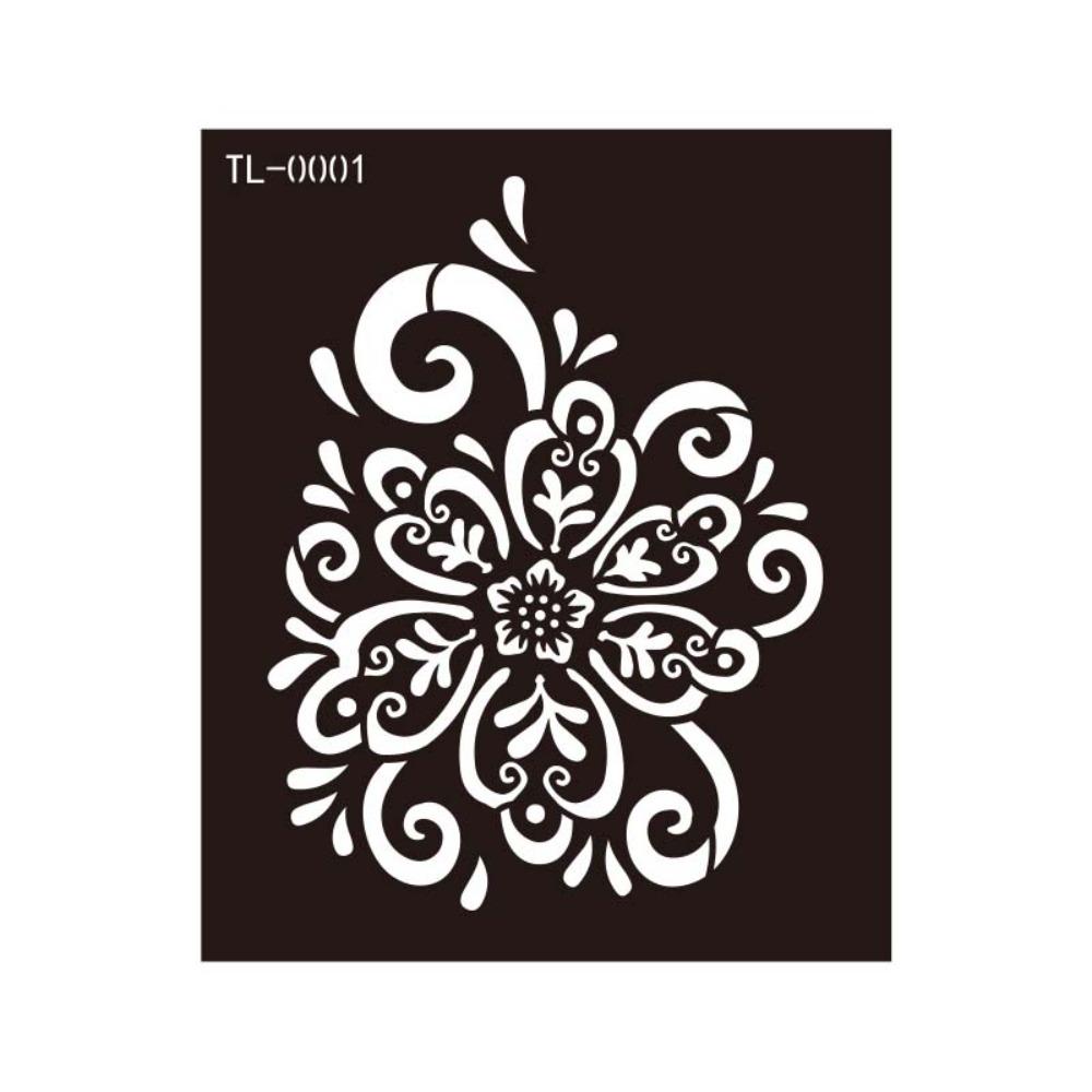 Mehndi Stickers Henna Tattoo Template Fake Tattoo Decals Body Art Sticker Men/Women
