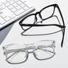 Очки с заклепками и защитой от синего света, оправа для очков для мужчин и женщин, прозрачные оптические очки в стиле ретро, ​​компьютерные синие блокирующие очки
