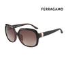 Salvatore Ferragamo Солнцезащитные очки SF739SA 210 Круглые в роговой оправе Защита от УФ Женские