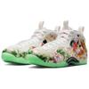 Nike Кроссовки мужские Air Foamposite One Pro Tianjin 2.0 Белые Светло-Ядовито-Зеленые-Черные-Лавово-Светящиеся-Тур-Желтые IR2078-100