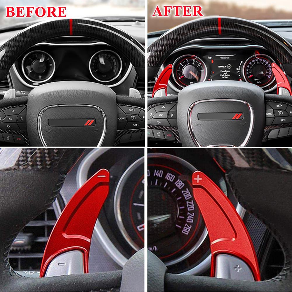 Автомобильные подрулевые переключатели, удлинительная крышка для Dodge Challenger Charger 2015-2022 Durango 2014-2022, аксессуары для интерьера