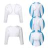 Girls Long Sleeve Bolero Shrug Flower Girl Dress Cover Up Kids Short Jacket Cardigan Top