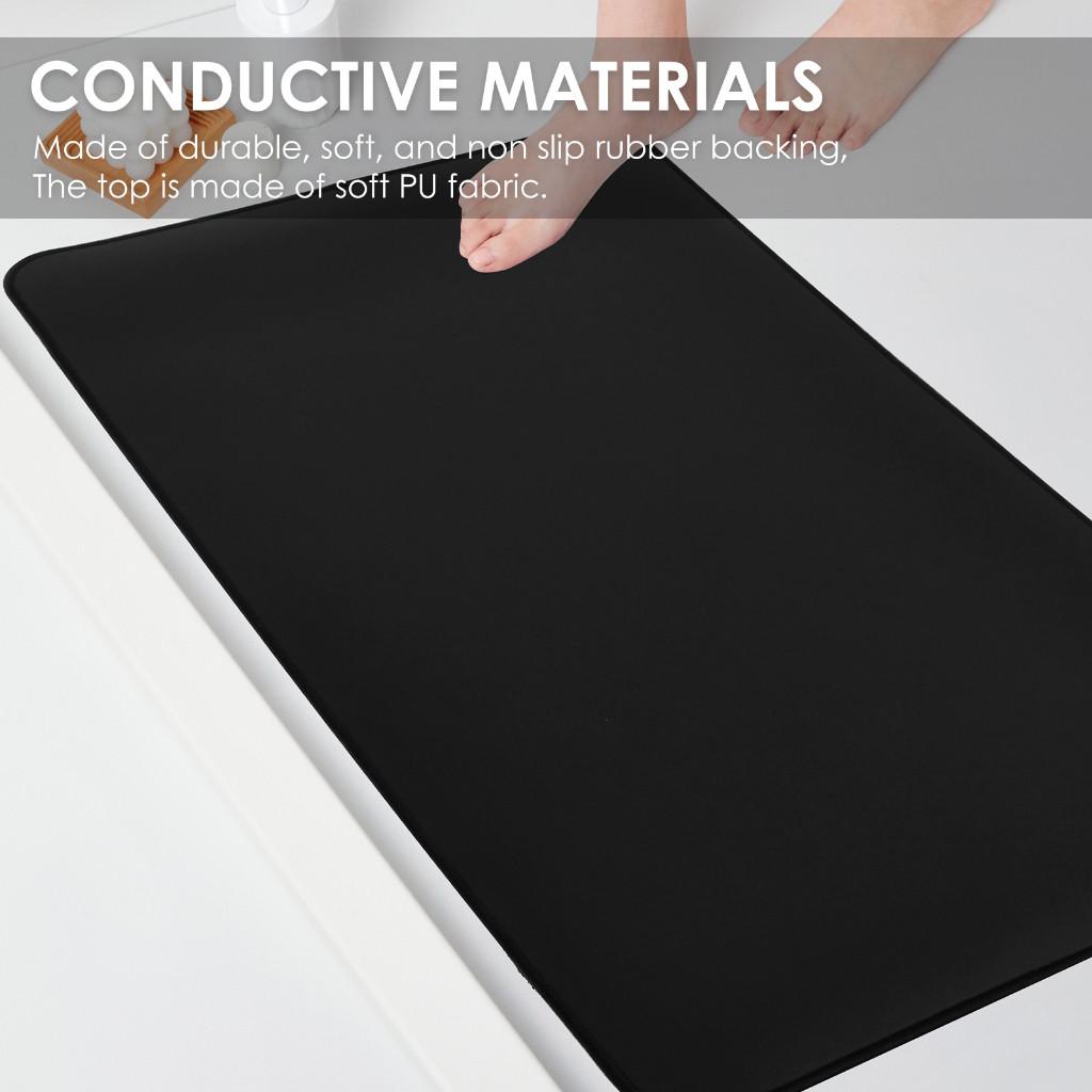 Земляная терапия Заземляющий коврик для ног Проводящая заземляющая подушка для всего тела Нескользящий кожаный заземляющий матрас