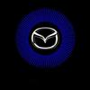 for Mazda 6 2009-2015 Mazda8 2011-2015 RX-8 2004-2010 CX-9 2013 Car Door Welcome Light LED Projector Atmosphere Lamp sticker