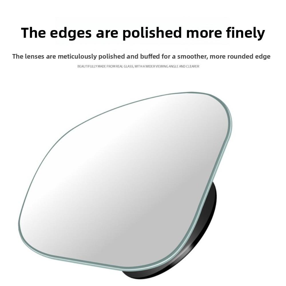 2pcs Set 360° Adjustable Blind Spot Mirror Wide Angle Parking Mirror Blind Spot Monitoring