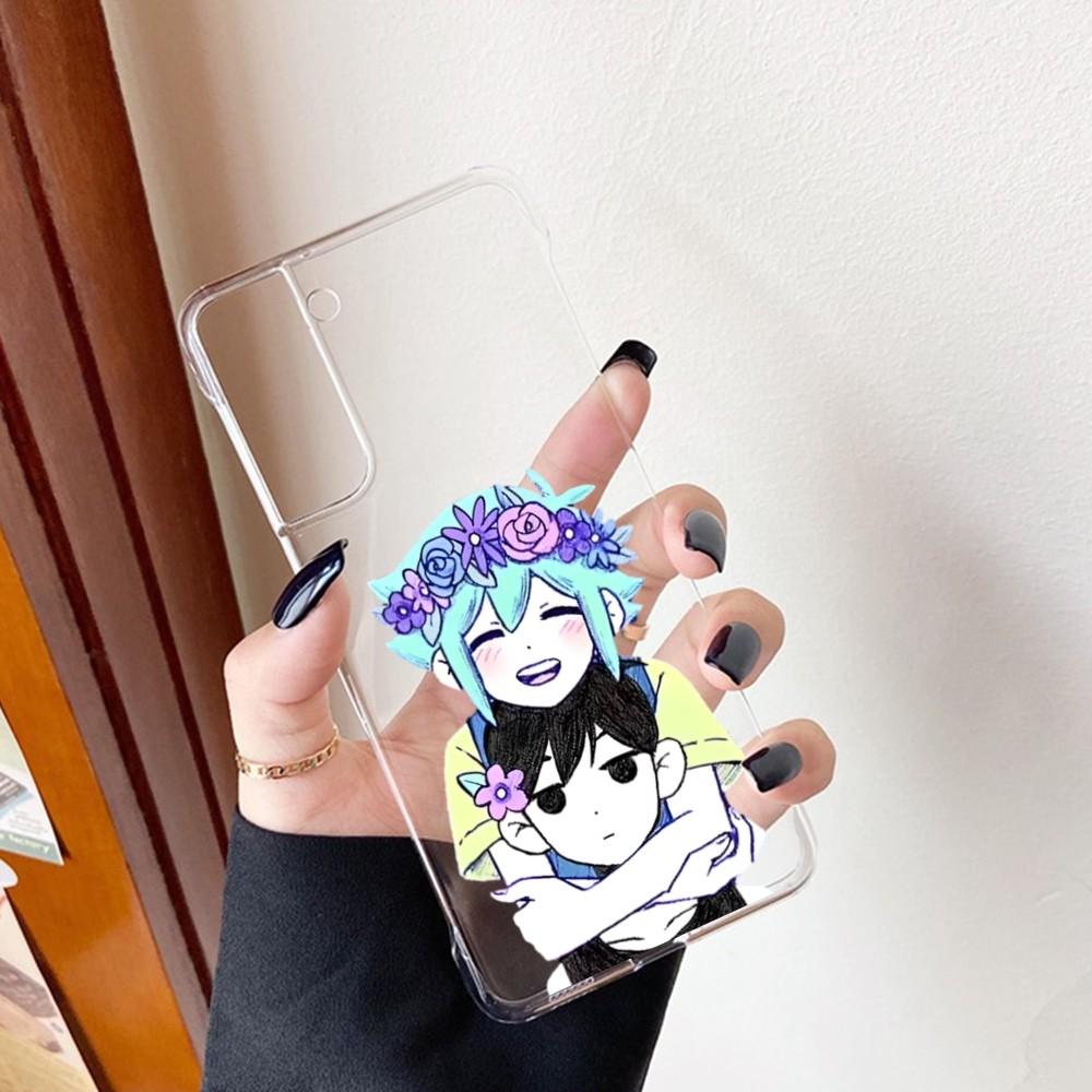 Игровой чехол для телефона Omori в стиле мультфильма для Samsung A12 21 30 31 51 52 70 71 для Redmi8 9 10 для Honor10 70 50 Прозрачный чехол