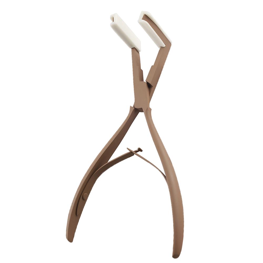 Щипцы для наращивания волос из нержавеющей стали, инструмент для наращивания волос, уплотнительные плоскогубцы для наращивания лент, силиконовые подушечки, губки