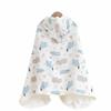 Cartoon Printed Baby Gauze Bath Towel Four Layer Cartoon Cloak Towel Warm Infant Bathrobe  Bath