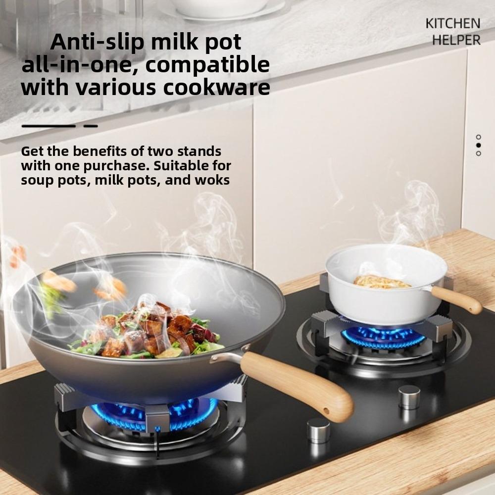 Anti-corrosive Cast Iron Gas Stove Bracket 4 Claws Cooker Ring Gas Stove Stand Outdoor Cooking