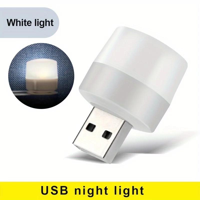 Мини USB-лампа 5 В, 1 Вт, светодиодная лампа, лампа для защиты глаз, лампа для чтения, зарядка от мобильного аккумулятора, лампы для книг, ночное освещение