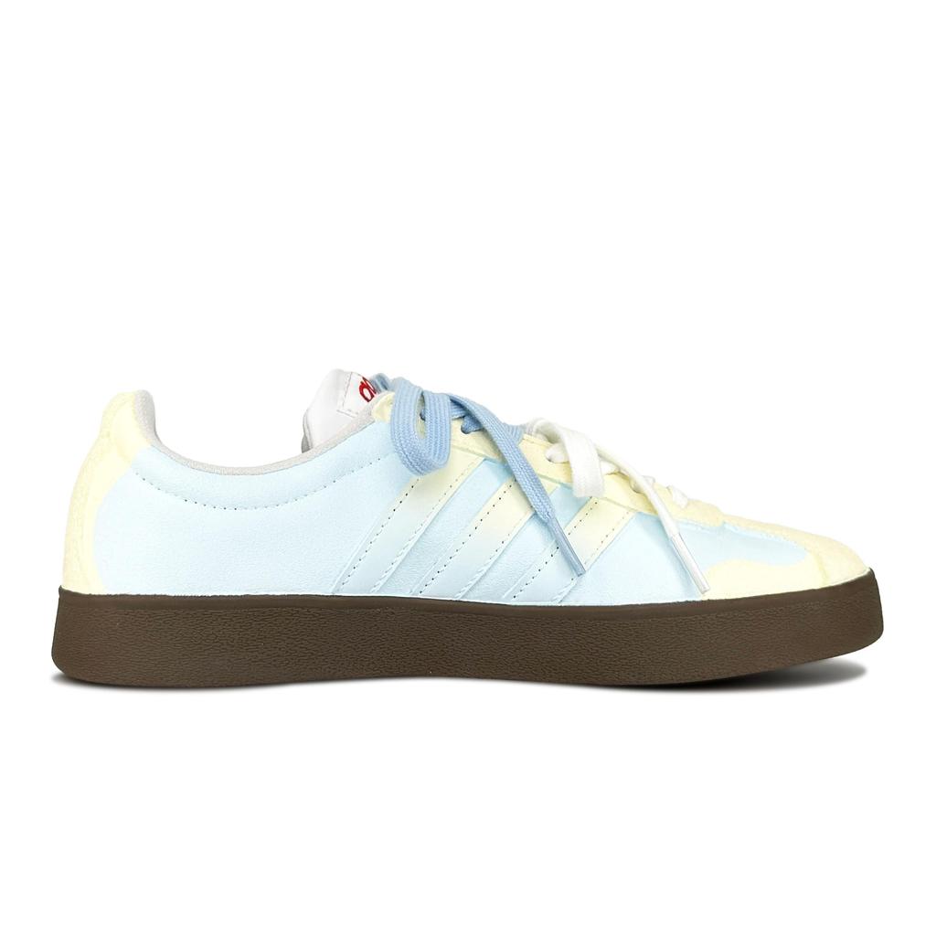 Adidas VL COURT 2.0 Puppy Ice Cream Abrasion Resistant Low top Skateboard Shoes Unisex Blue White JS3003(Team879-)