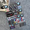 Car Interior Exterior Decoration For Bmw M 50TH Power Performance E28 E30 E34 E36 E46 E60 E90 F84 Sticker Waterproof Decal SU5