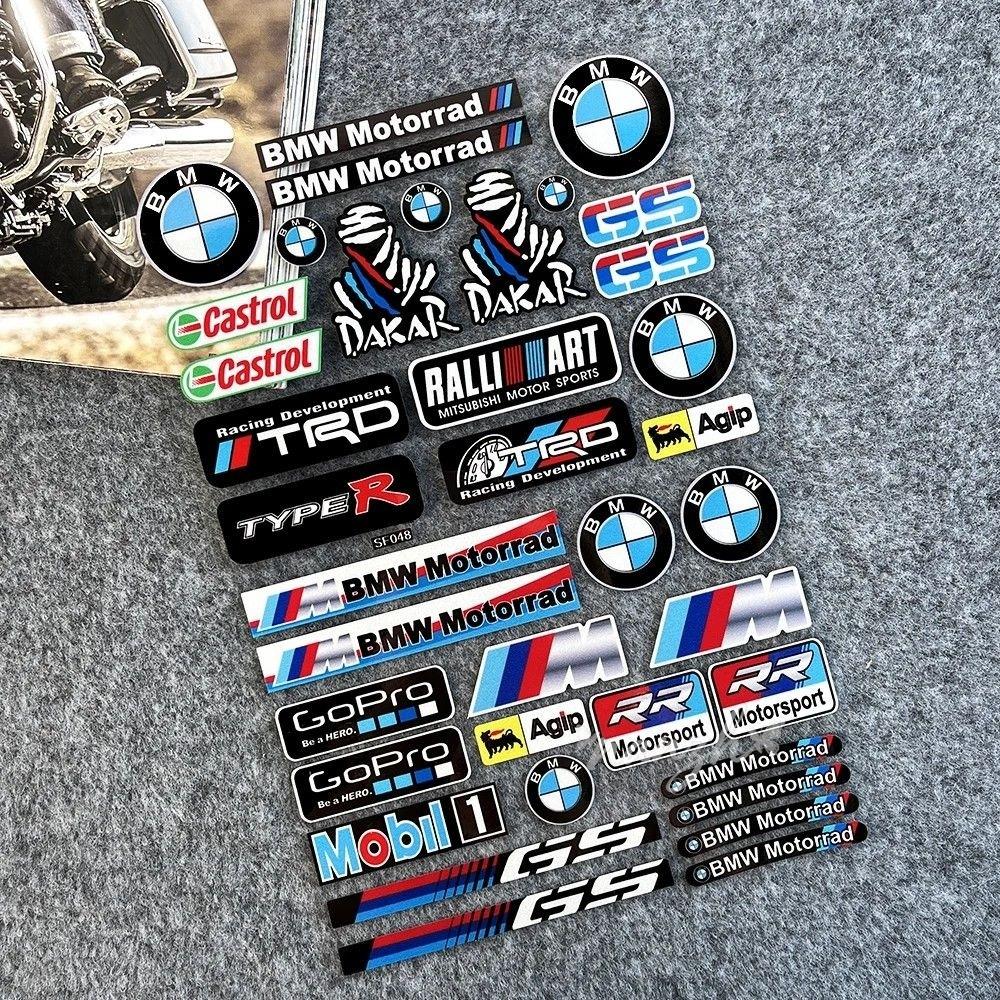 Car Interior Exterior Decoration For Bmw M 50TH Power Performance E28 E30 E34 E36 E46 E60 E90 F84 Sticker Waterproof Decal SU5