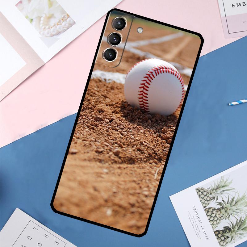 Бейсбольный чехол для Samsung Galaxy S25 Ultra S21 S22 S23 S24 Ultra S9 S10 Plus S20 FE S25 FE Задняя крышка
