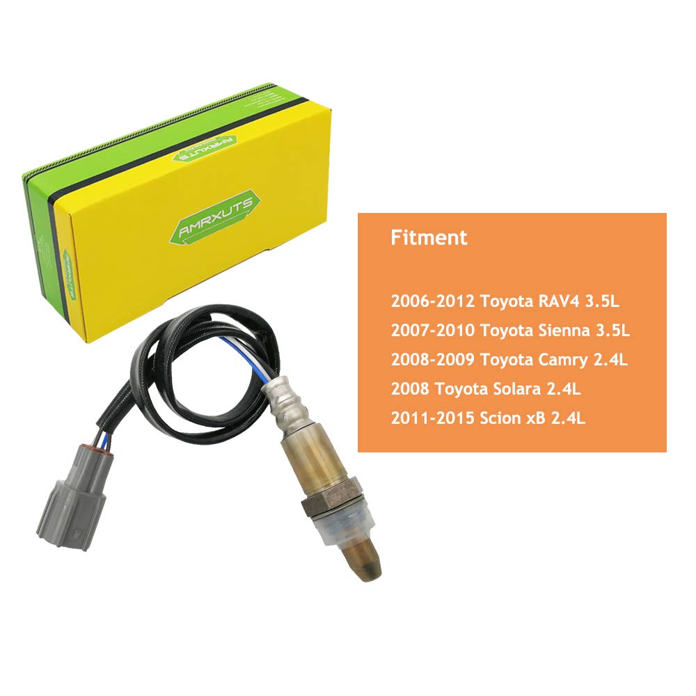 Amrxuts 234-9049 Upstream Air Fuel Ratio Oxygen Sensor for Toyota 2006-2012 Rav4 2007-2010 Sienna 3.5L 2003-2011 Camry 2004-2008 Solara 2008-2015 for
