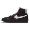 Кроссовки Blazer Mid 77 GS Черный Атомик Розовый DD7710-001