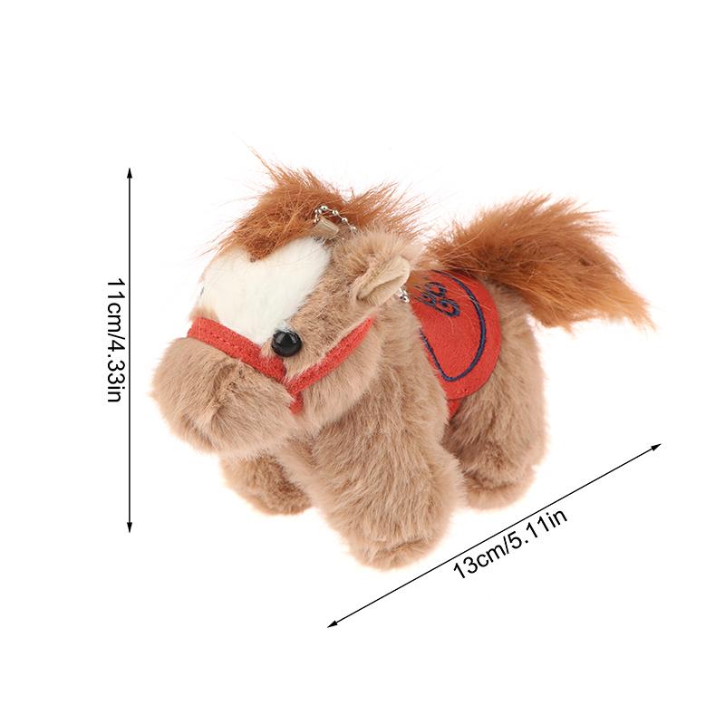 2026 год Подвеска-брелок Лошадь Сувениры для вечеринок Мультяшная лошадь Украшение Лошадь Украшение Год Лошади Брелки для сумок