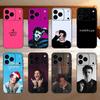 Y-Yungbluds Певец YB-B Чехол для телефона Силиконовый черный Мягкий Для IPhone 17,16,15,14,13,12,11,SE,Plus Pro Max
