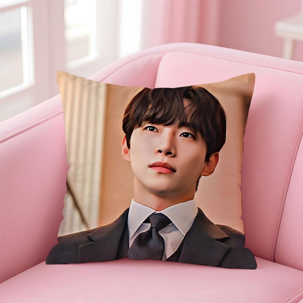 singer charismatic JJunho Cushion Cover Pillow Case Soft Skin Friendly Fabric  Concealed Zipper