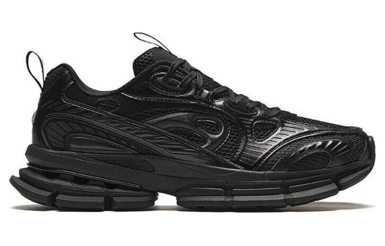 Men's Sneakers Anta Abrasion Resistant Low top Running Shoes Men's Black