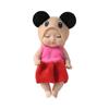 3.5in Bionic Sleeping Doll Palm Reborn Frog Dog Bear Bjd Cute Animal Adjustable Joints Comfort Girls Toys Pajama Clothing Change