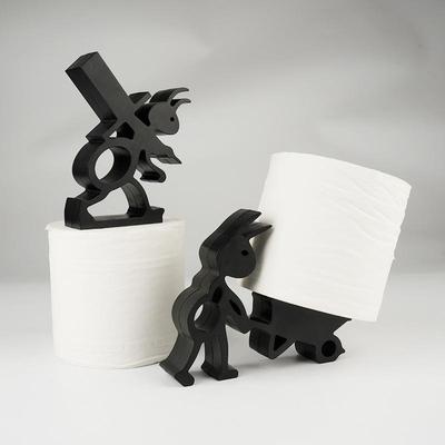 3D держатель для бумажных полотенец в виде муравья: Орнамент для ванной комнаты