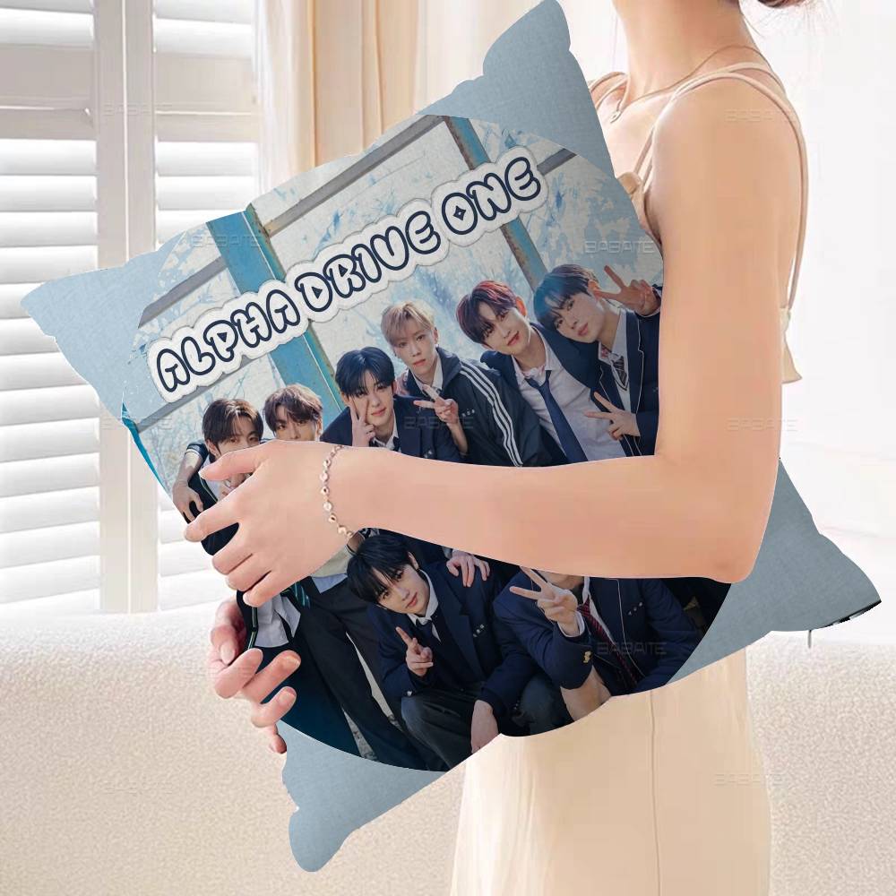 Популярная K-pop группа A-ALD1 певец Наволочки Мультяшные Декоративные для Дивана Домашние Двусторонние Короткий Плюш Милый Чехол для Подушки