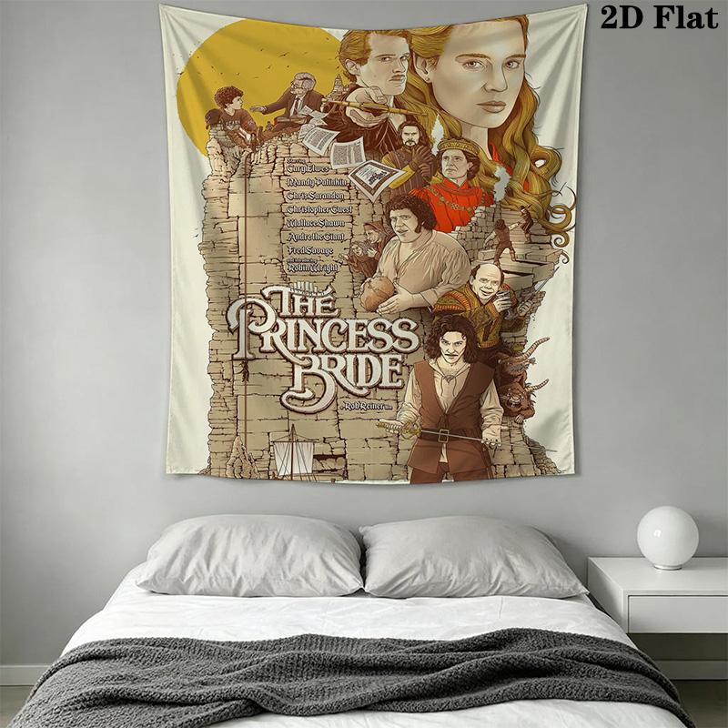 The Princess Bride Pattern Home Decor Tapestry, Wall Hanging, Decorative RV Wall Cloth.DGT0925289
