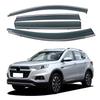 Дефлекторы окон с хромированной отделкой для Dongfeng Fengdu MX5 2016-2017