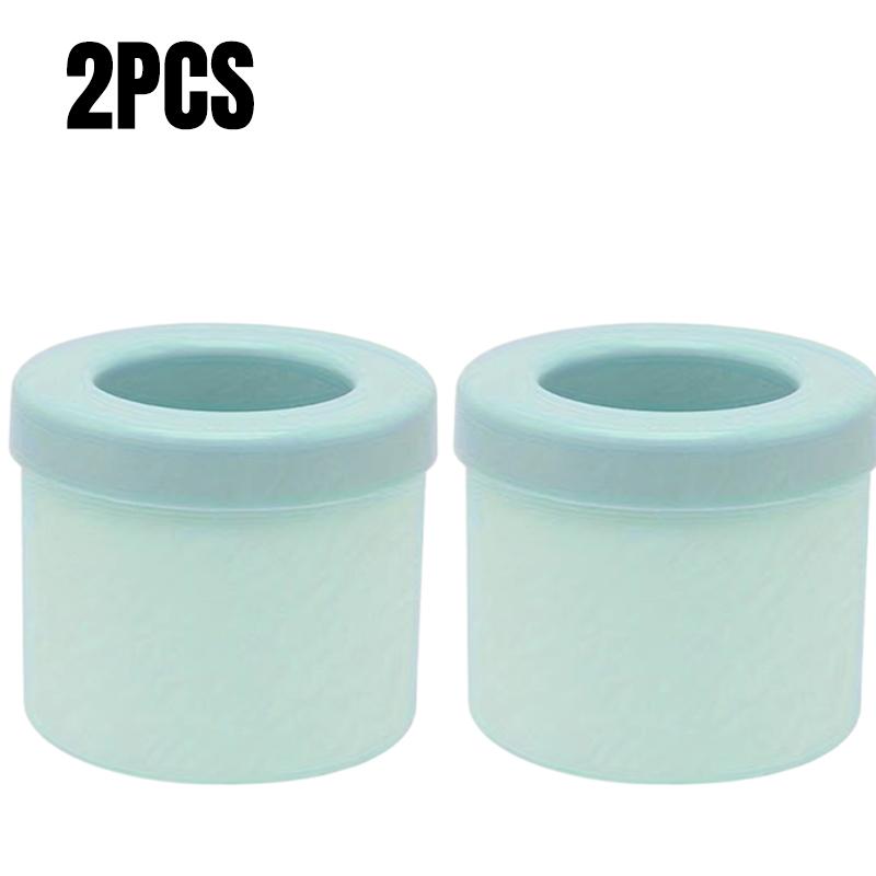 Silicone Round Cylinder Ice Cube Mold with Lid Quick Freeze Cylinder Ice Bucket Reusable Summer DIY Refrigerator Freeze Ice Make