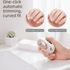 Anti-Splash Electric Nail Trimmer Rechargeable Nail Care Machine Electric Nail Clippers  Pedicure