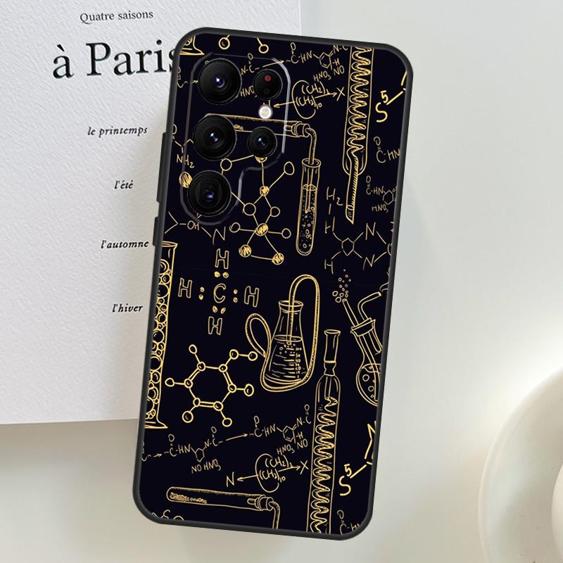 Научный биологический лабораторный чехол для Samsung Galaxy S26 Ultra S24 S23 S22 S21 S25 Ultra S10 S20 Plus S25 FE Чехол для телефона