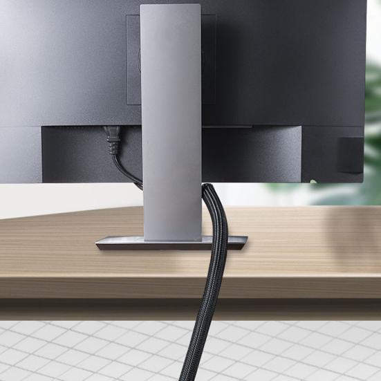 Yousheng 2M плетеный кабельный рукав расширяемый телевизионный компьютерный кабель питания управление самообматывающийся разделенный проводной жгут трубка защитная обертка шнура